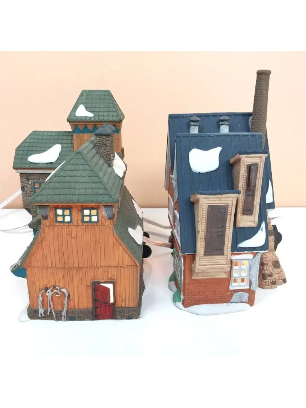 Dept 56 New England Yankee Jud Bell Casting 5643-0 McGrebe Cutters Sleigh 5640-5